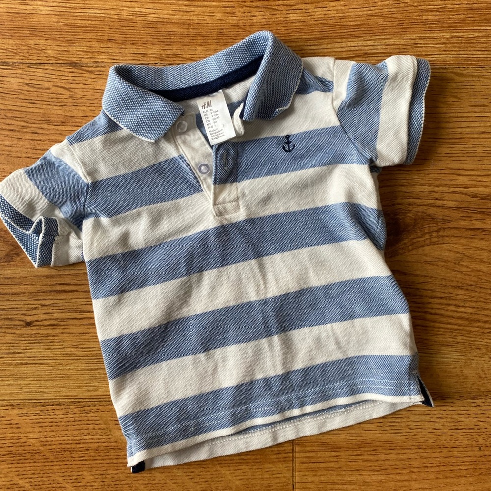 H&M Collared Anchor Polo